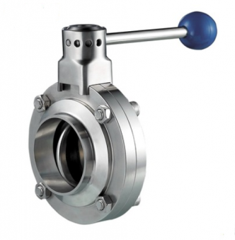 Manufacturers direct ss304 ss316 sanitary welding butterfly valve Special butterfly valve for food and beverage