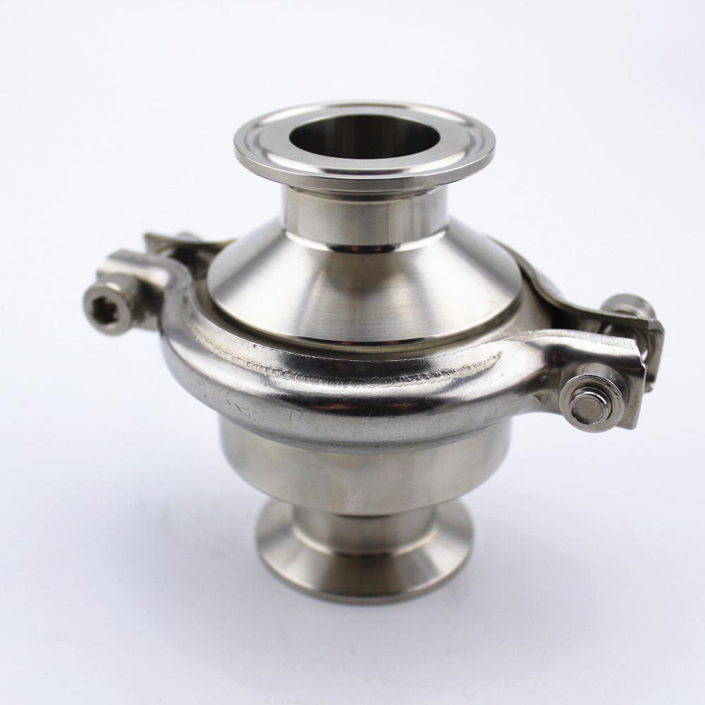 Stainless Steel 304 316l One Way Quick Install Sanitary Check Valve